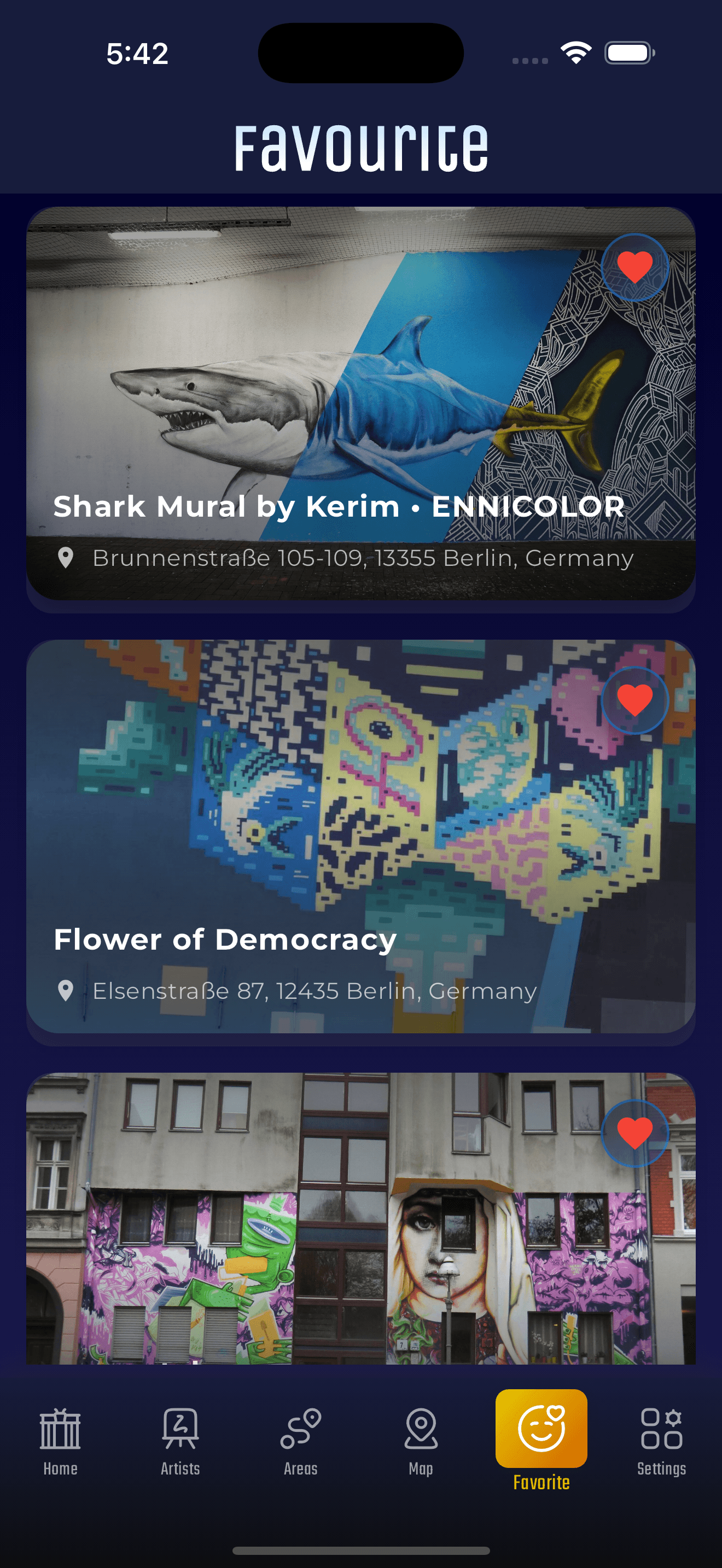 Berlin Artwalk app screenshot 7 - Berlin street art