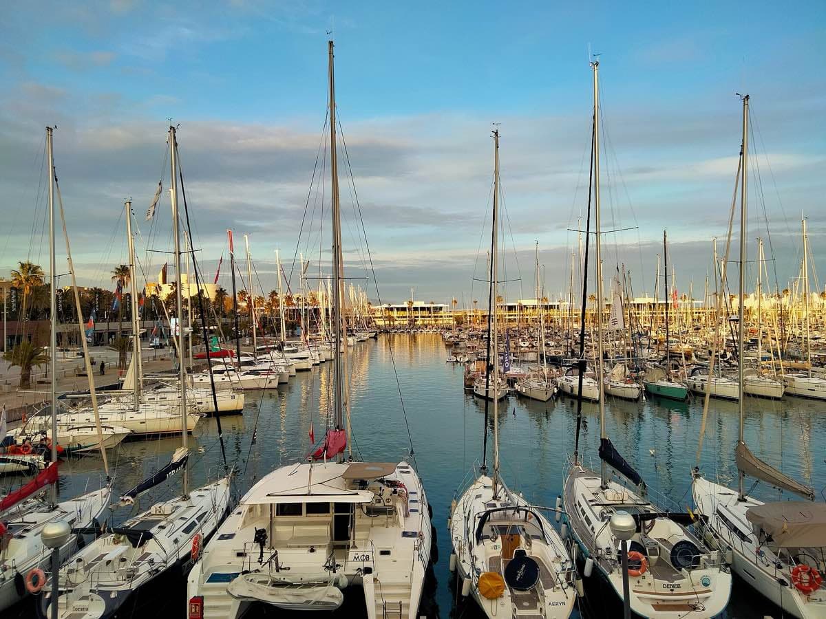 Port Flea on the Moll de Mestral